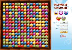 Bejeweled Color Line Puzzle Game