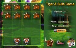 tiger and bulls chess game