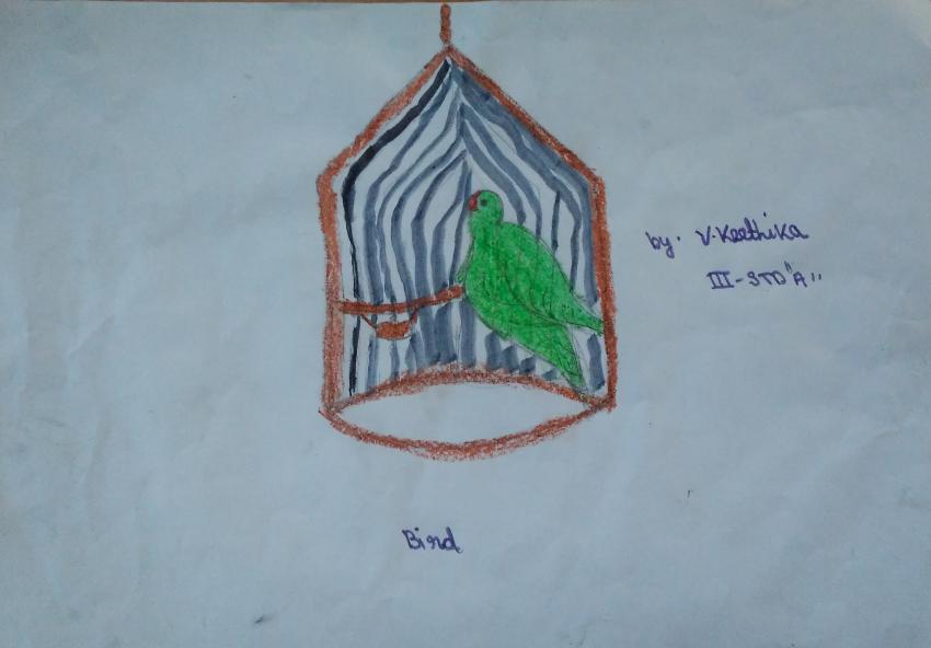 கீர்த்திகா மூன்றாம் வகுப்பு மாணவி