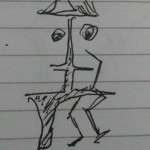 எனது  முகம் 
நடனமாடுகிறது 
என் கால்களில் 