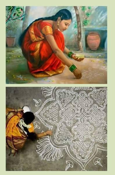 கோலங்கள் நம் வாழ்வினில் ​