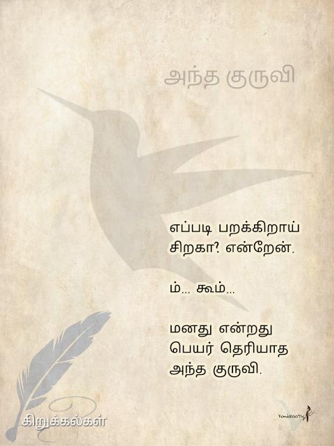 அந்த குருவி