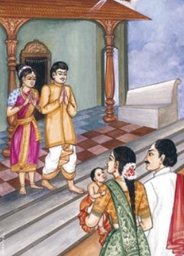 உணவு உட்கொள்ளும் போது, விருந்தாளிக்கு விடை கொடுத்து வழி அனுப்பலாமா