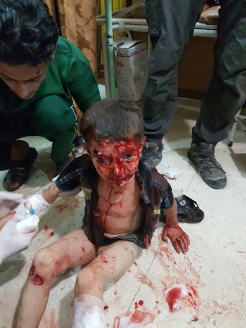 சிரியா குழந்தைகளின் கதறல் 