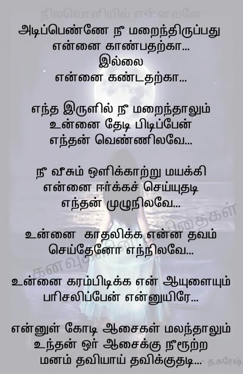 நிலவொளியில் என்னவளே