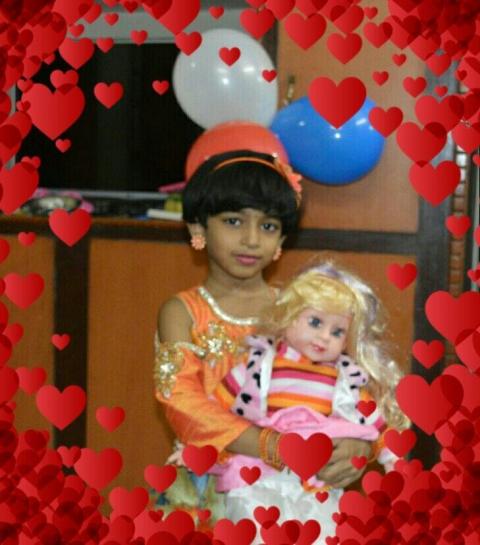 பேத்திக்குப் பிறந்தநாள் வாழ்த்து