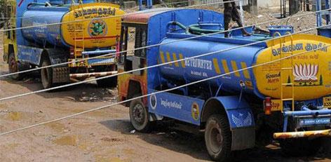 சென்னை குடிநீர் வாரிய ஒப்பந்த ஊர்தி