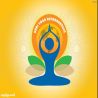 பன்னாட்டு யோகா நாள் தமிழ் வாழ்த்து அட்டை 