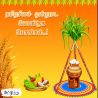 பொங்கல் பொங்கல் தமிழ் வாழ்த்து அட்டை